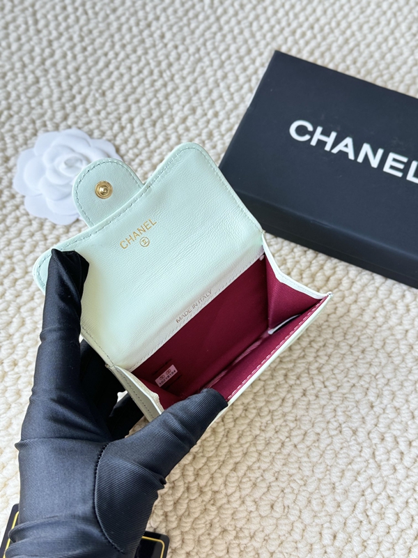 コピーシャネル激安財布角部分ディテール